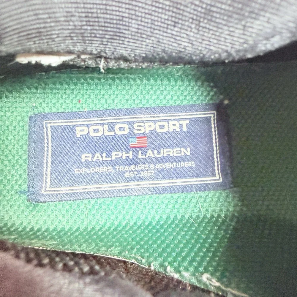Vintage Polo Sport Ralph Lauren Duck Boots Brown Rubber Gorpcore Mens 10 - 90s